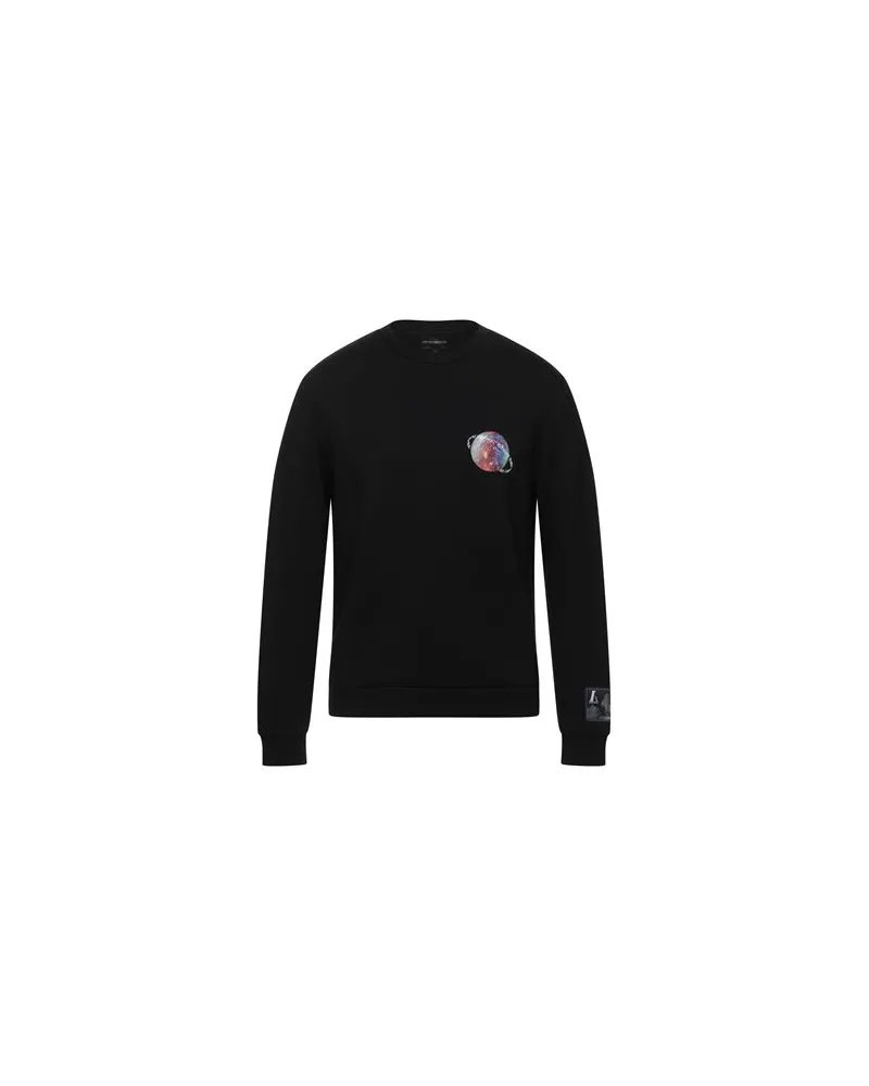 Emporio Armani TOPS - Sweatshirtsauf YOOX.COM Schwarz