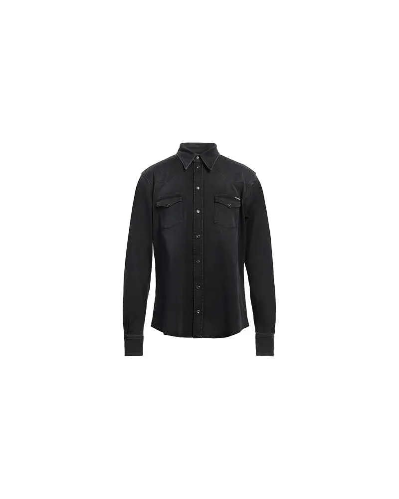 Dolce & Gabbana TOPS - Jeanshemdenauf YOOX.COM Schwarz