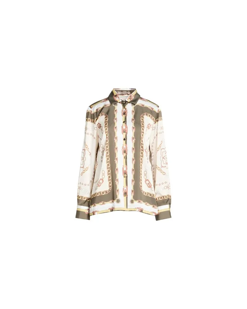 D.EXTERIOR TOPS - Hemdenauf YOOX.COM Cremeweiß