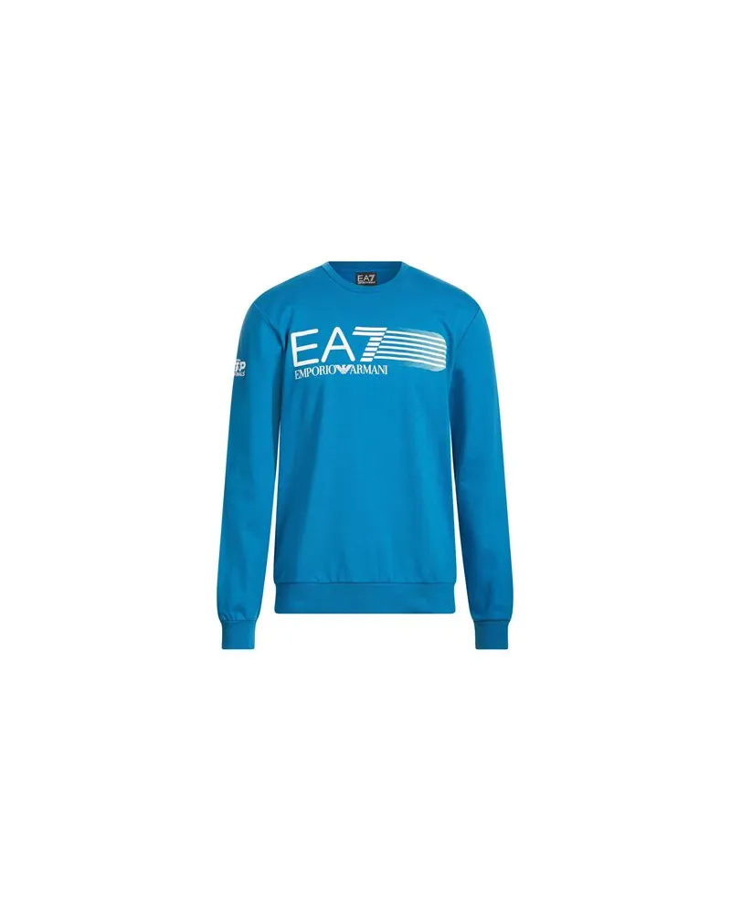 EA7 STRICKWAREN - Pulloverauf YOOX.COM Azurblau