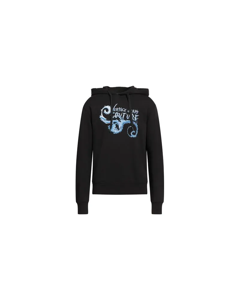 Versace Jeans TOPS - Sweatshirtsauf YOOX.COM Schwarz