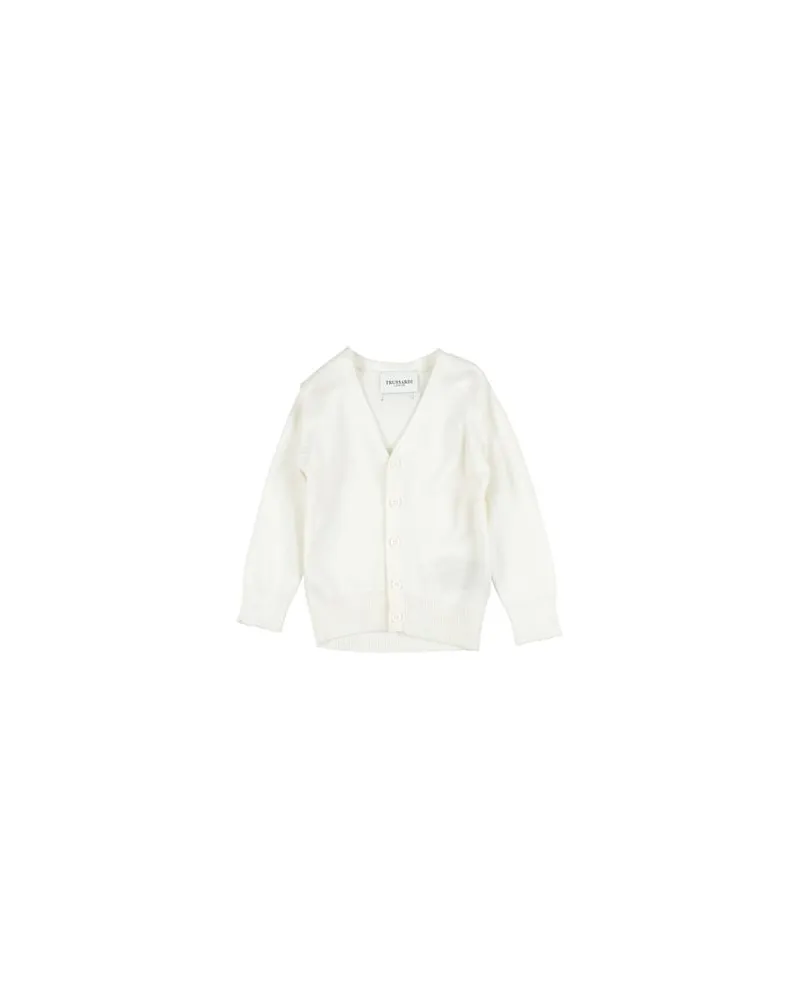Trussardi STRICKWAREN - Strickjackenauf YOOX.COM Weiß