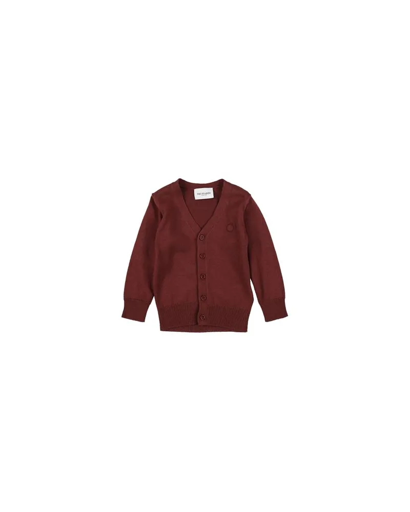 Trussardi STRICKWAREN - Strickjackenauf YOOX.COM Schokobraun