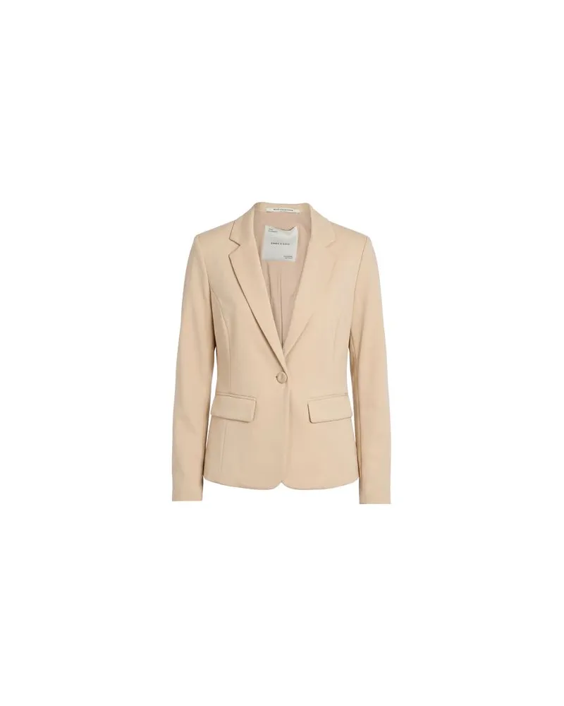 Emma & Gaia ANZÜGE und CO-ORDS - Blazersauf YOOX.COM Beige