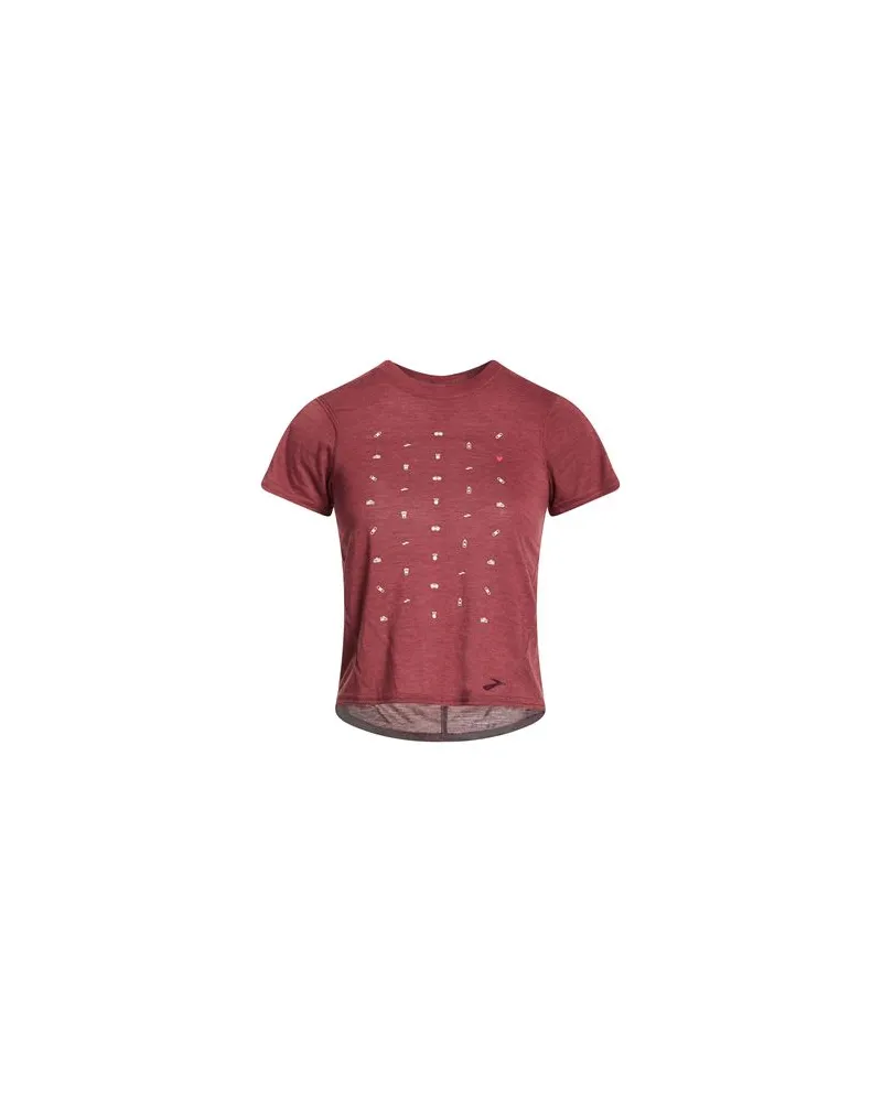 Brooks TOPS - T-shirtsauf YOOX.COM Ziegelrot