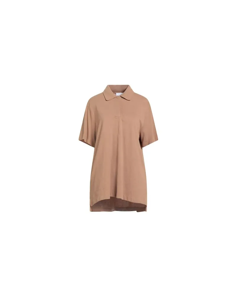 Burberry TOPS - Poloshirtsauf YOOX.COM Kamel
