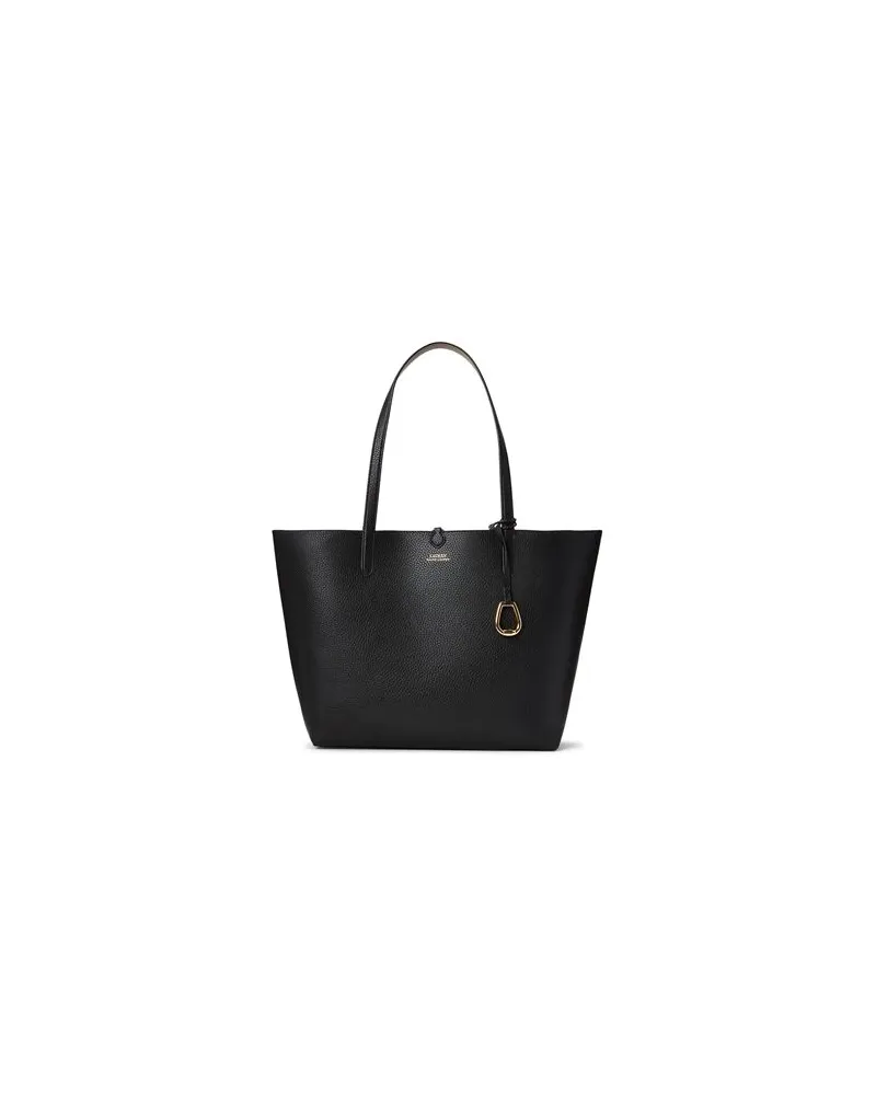 Ralph Lauren FAUX-LEATHER REVERSIBLE TOTE   - TASCHEN - Schultertaschenauf YOOX.COM Schwarz