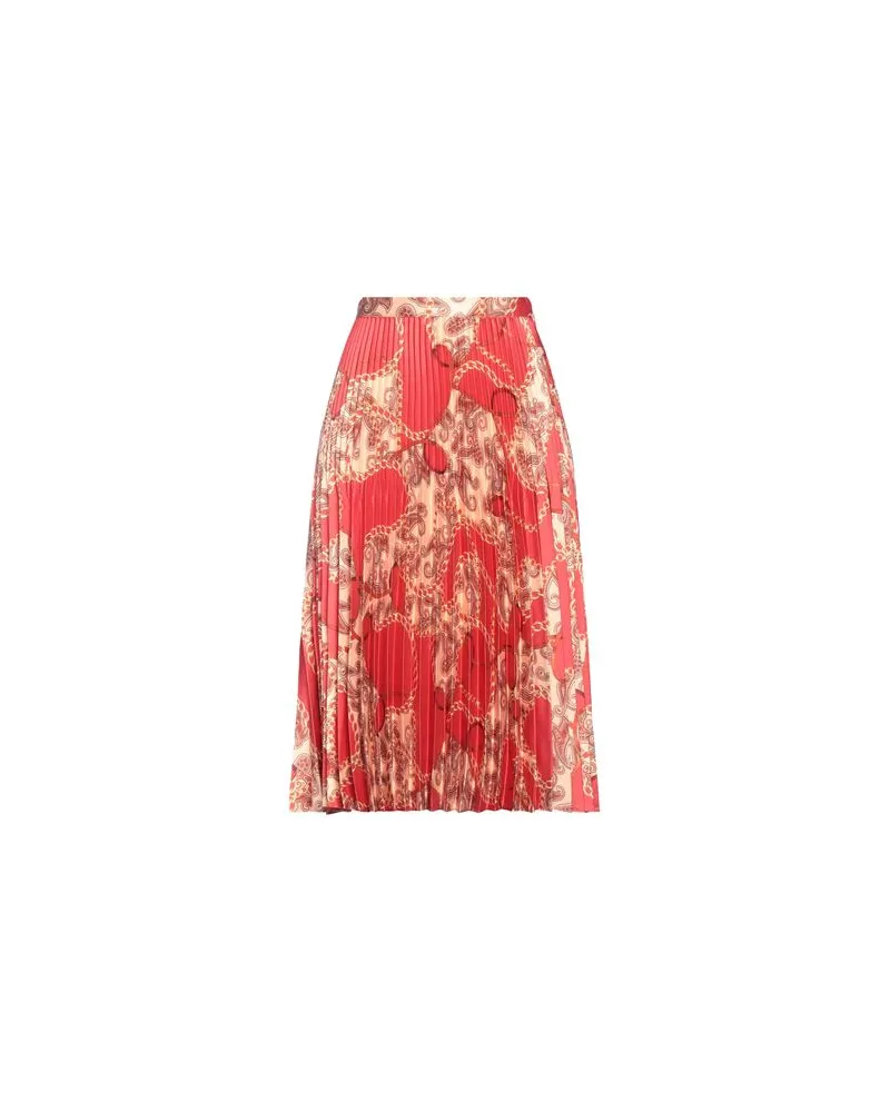MARCIANO Los Angeles HOSEN & RÖCKE - Midi-Röckeauf YOOX.COM Tomatenrot