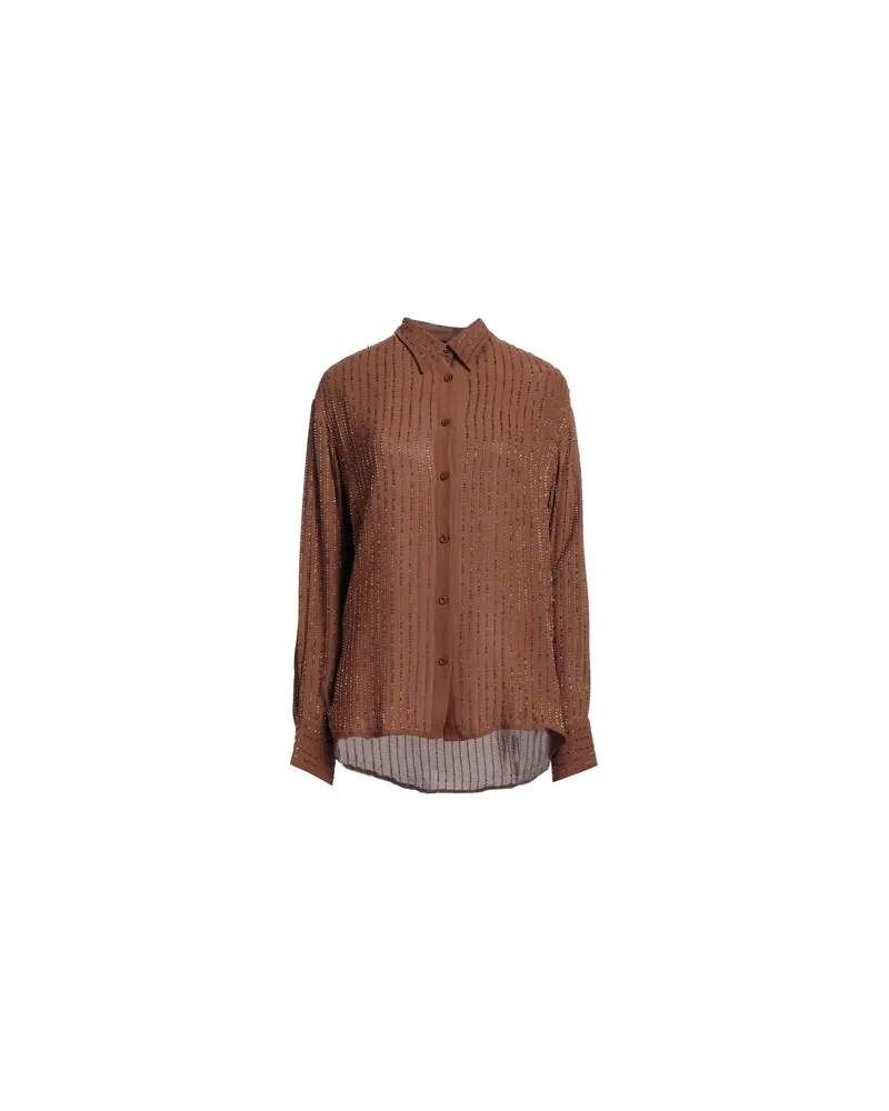 Christian Pellizzari TOPS - Hemdenauf YOOX.COM Braun