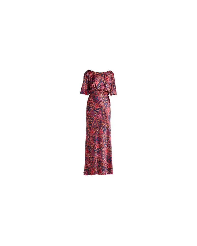 Saloni KLEIDER - Maxi-Kleiderauf YOOX.COM Nachtblau