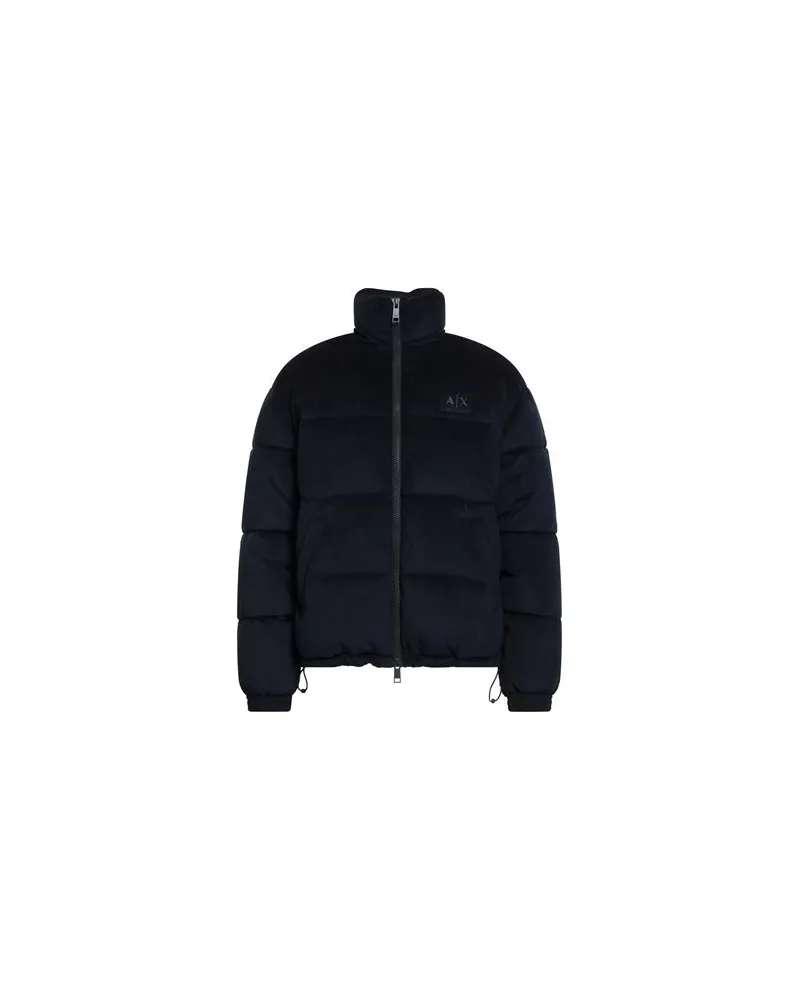 Armani Exchange JACKEN & MÄNTEL - Pufferjacken & Daunenjackenauf YOOX.COM Marineblau
