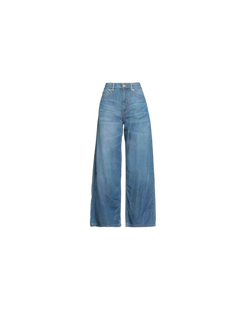 Ganni HOSEN & RÖCKE - Jeanshosenauf YOOX.COM Blau