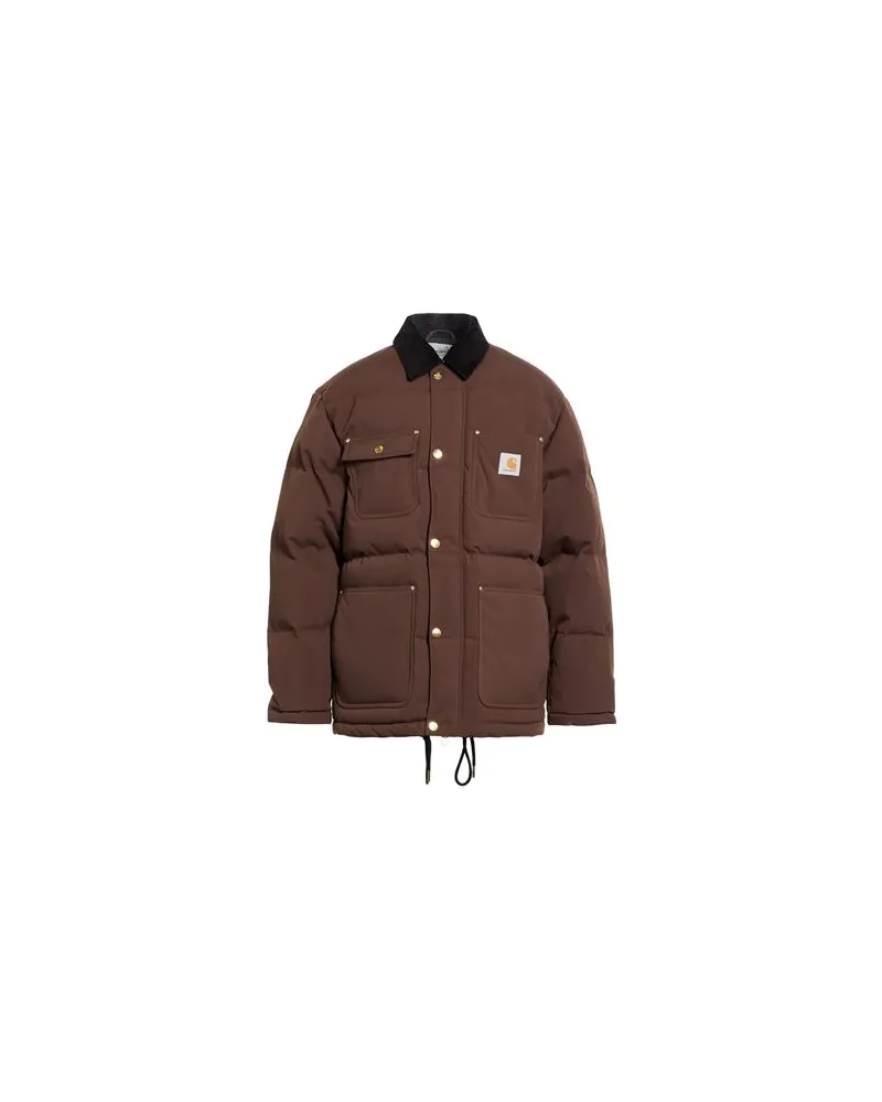 Carhartt WIP JACKEN & MÄNTEL - Pufferjacken & Daunenjackenauf YOOX.COM Schokobraun