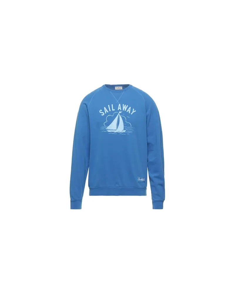 Brooksfield TOPS - Sweatshirtsauf YOOX.COM Azurblau