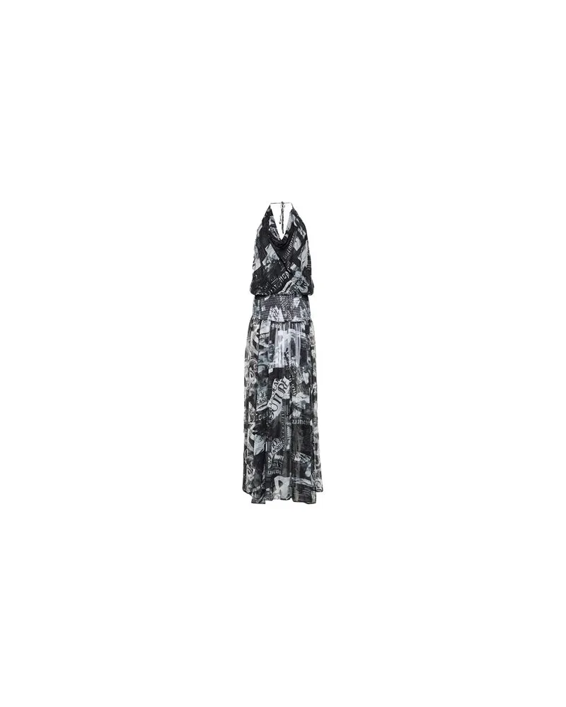 Versace Jeans KLEIDER - Maxi-Kleiderauf YOOX.COM Schwarz