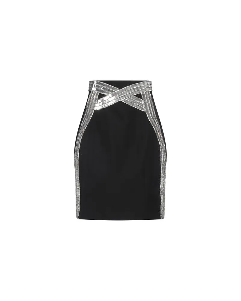 Balmain HOSEN & RÖCKE - Midi-Röckeauf YOOX.COM Schwarz