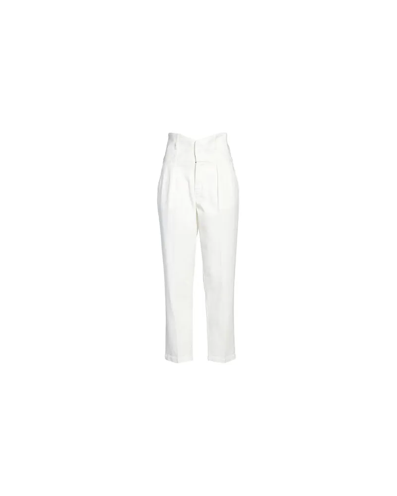 Pinko HOSEN & RÖCKE - Hosenauf YOOX.COM Weiß