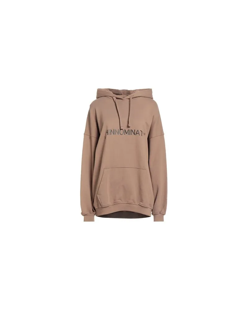 HINNOMINATE TOPS - Sweatshirtsauf YOOX.COM Hellbraun