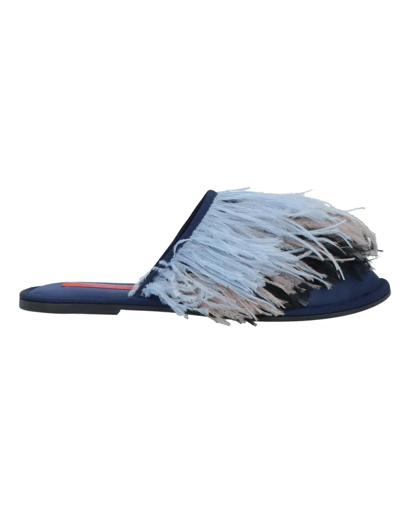 La DoubleJ Mules & Clogs Marineblau