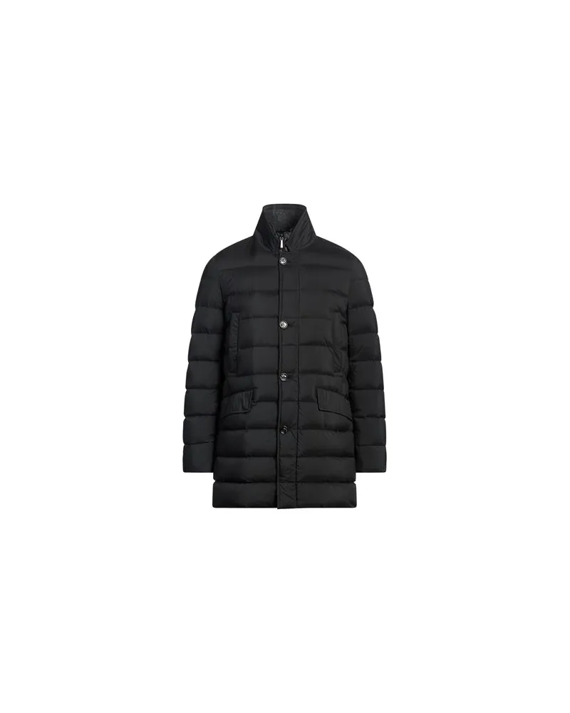 MOORER JACKEN & MÄNTEL - Pufferjacken & Daunenjackenauf YOOX.COM Schwarz