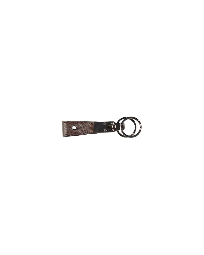 Montblanc Kleinlederwaren - Schlüsselanhängerauf YOOX.COM Dunkelbraun