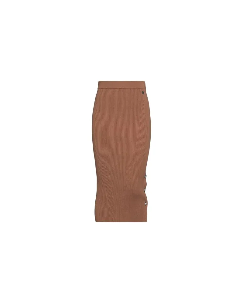 Twin-Set HOSEN & RÖCKE - Midi-Röckeauf YOOX.COM Braun