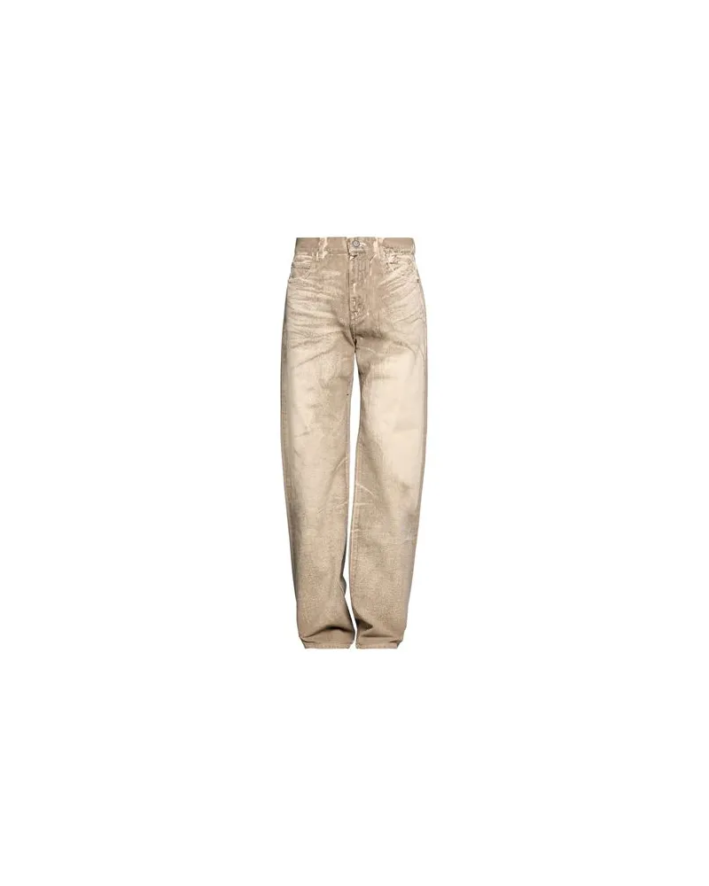 Balmain HOSEN & RÖCKE - Jeanshosenauf YOOX.COM Beige