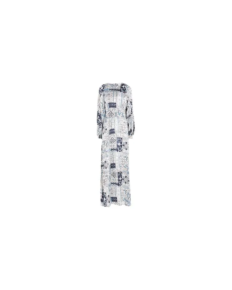 Eleventy KLEIDER - Maxi-Kleiderauf YOOX.COM Hellblau
