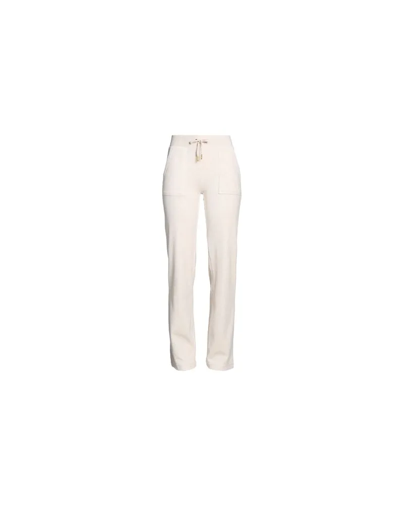 Juicy Couture HOSEN & RÖCKE - Hosenauf YOOX.COM Cremeweiß