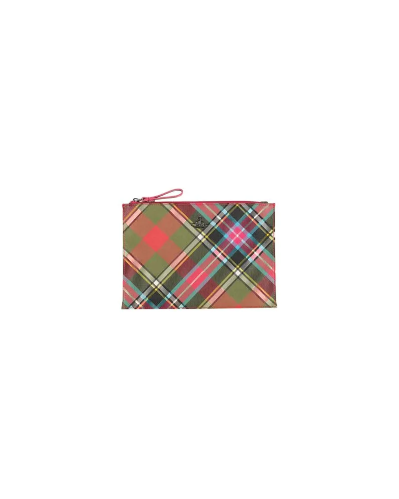Vivienne Westwood Kleinlederwaren - Kosmetiktäschchenauf YOOX.COM Militärgrün