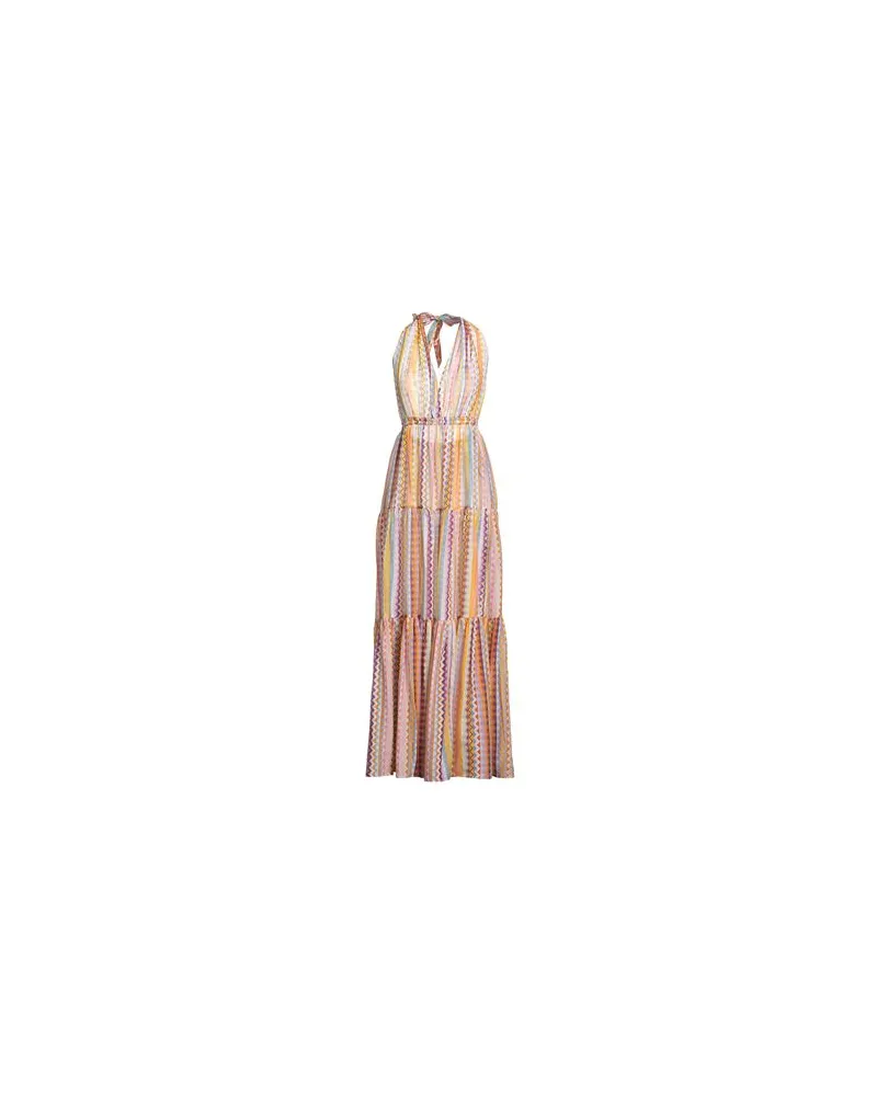 Missoni KLEIDER - Maxi-Kleiderauf YOOX.COM Hellrosa