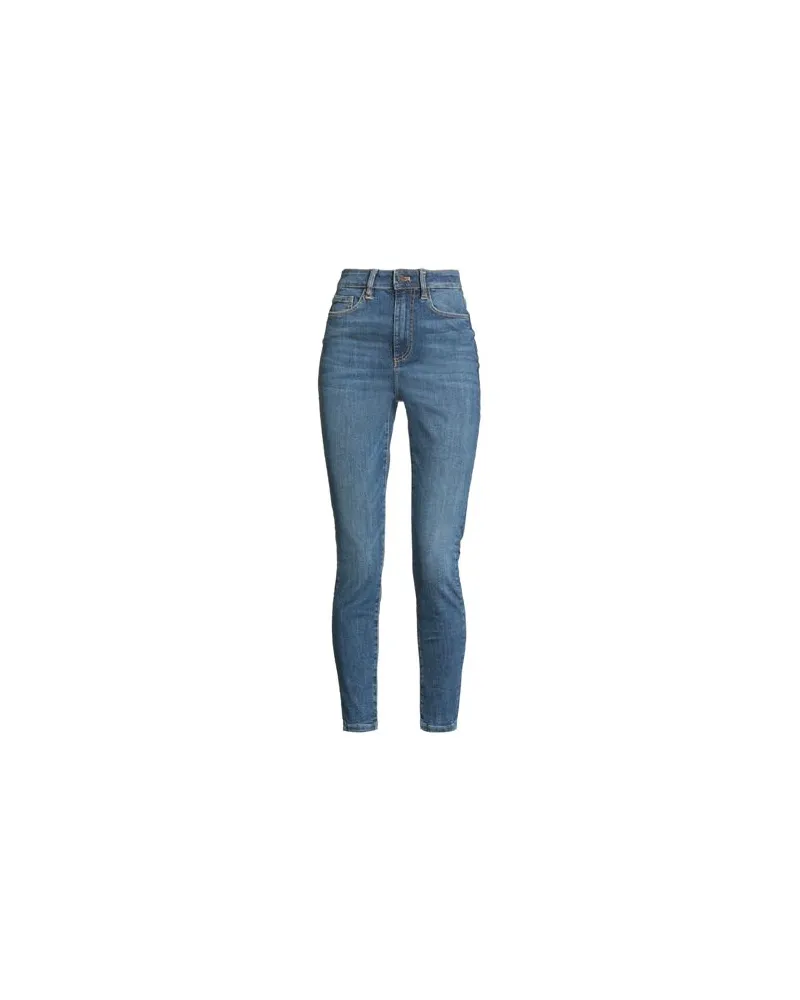 Guess HOSEN & RÖCKE - Jeanshosenauf YOOX.COM Blau