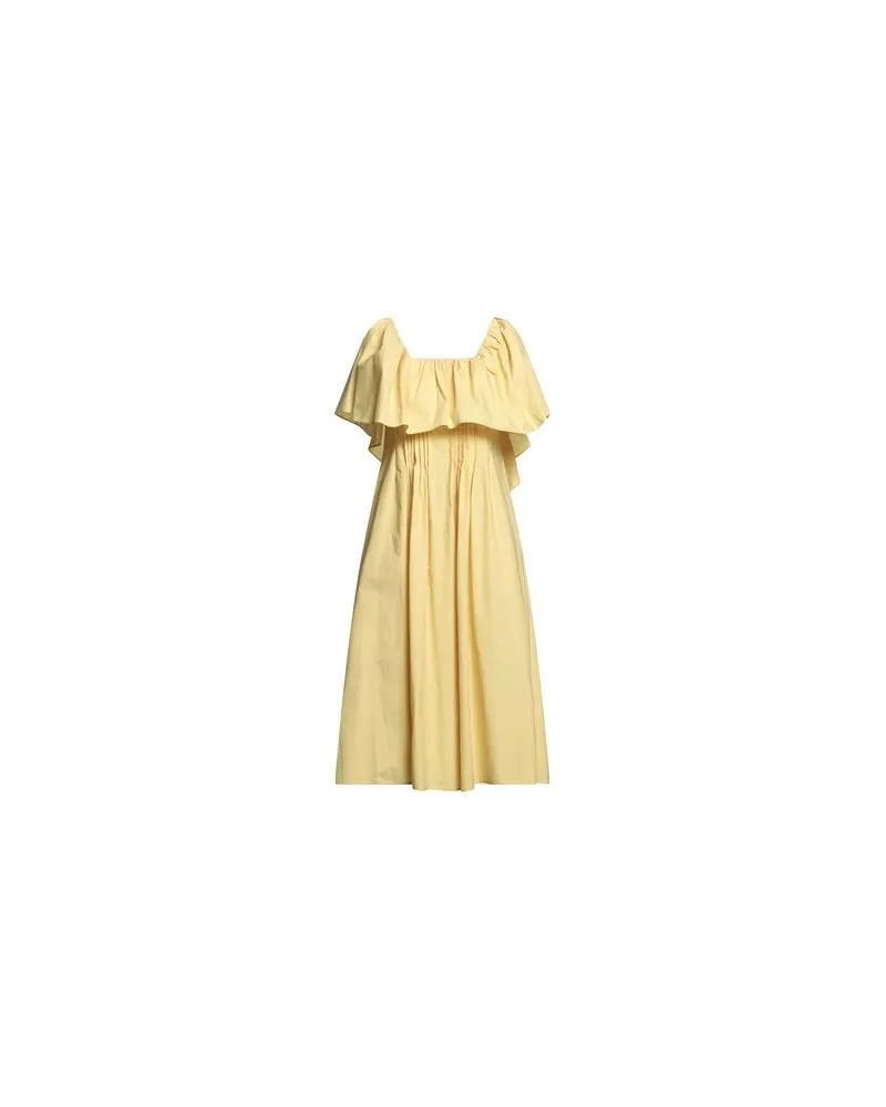 Gentryportofino KLEIDER - Midi-Kleiderauf YOOX.COM Gelb