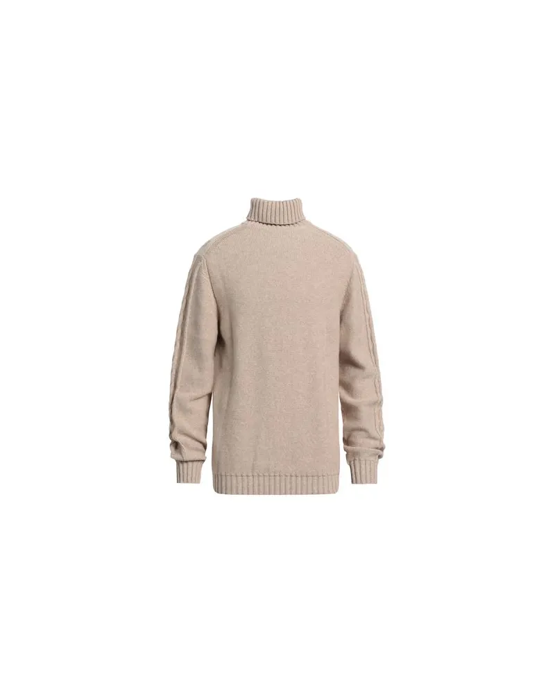 Alpha Studio STRICKWAREN - Rollkragenpulloverauf YOOX.COM Beige