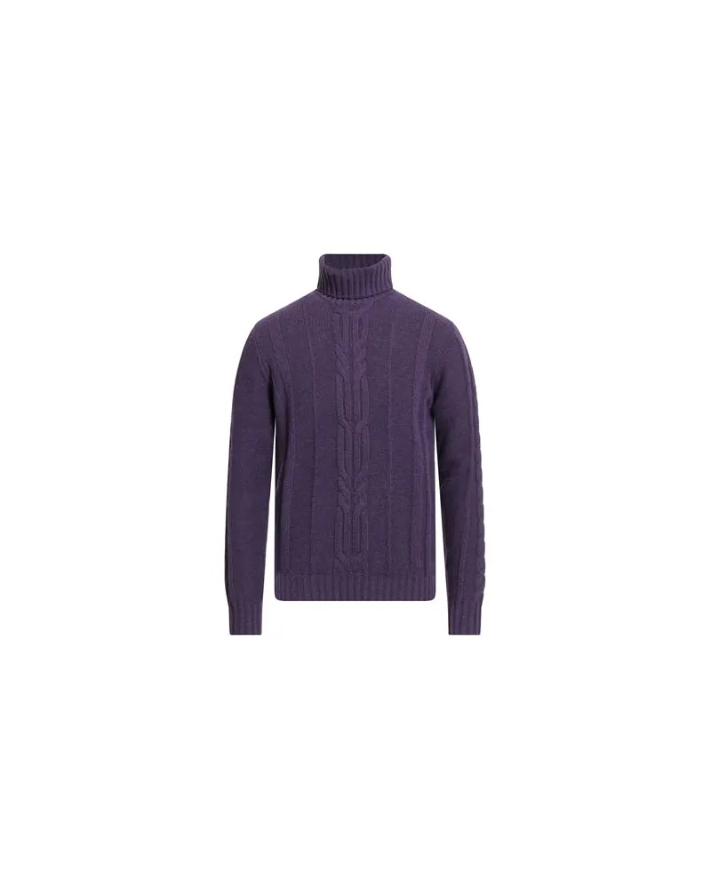 Alpha Studio STRICKWAREN - Rollkragenpulloverauf YOOX.COM Violett