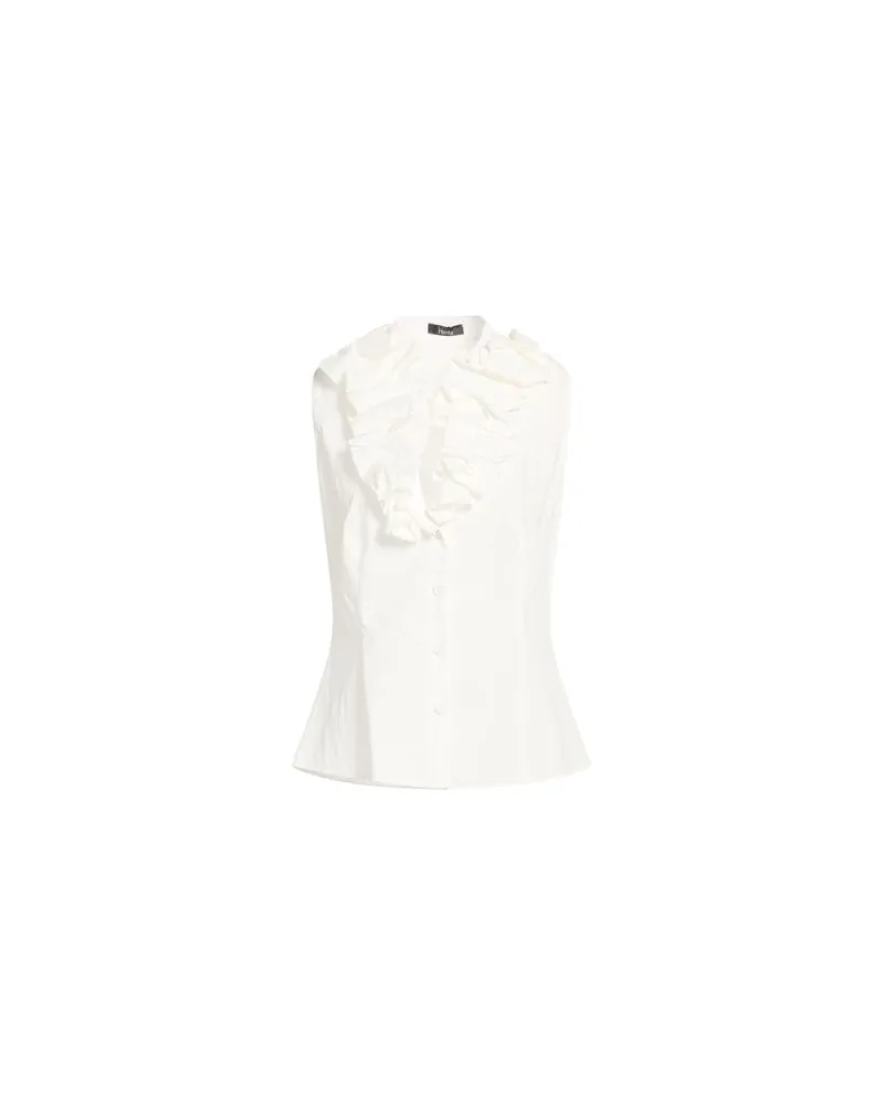 Hanita TOPS - Hemdenauf YOOX.COM Weiß