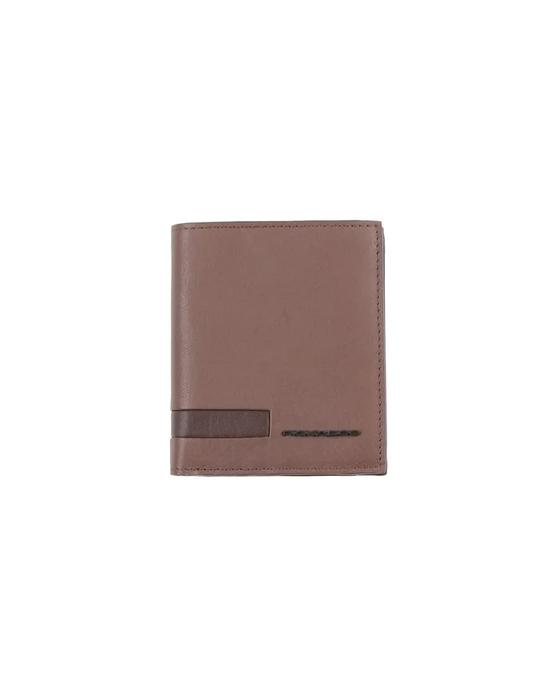 Piquadro Kleinlederwaren - Brieftaschenauf YOOX.COM Braun