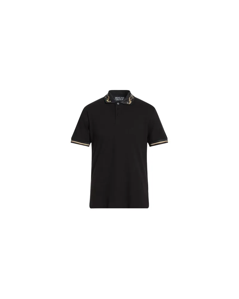 Versace Jeans TOPS - Poloshirtsauf YOOX.COM Schwarz
