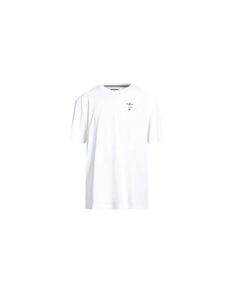 Aeronautica Militare TOPS - T-shirtsauf YOOX.COM Weiß