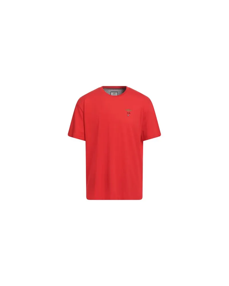 Aeronautica Militare TOPS - T-shirtsauf YOOX.COM Rot