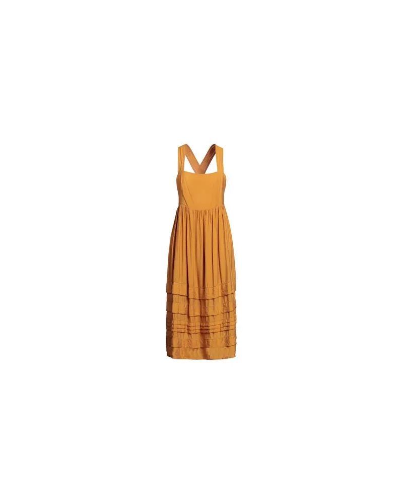 Tara Jarmon KLEIDER - Midi-Kleiderauf YOOX.COM Senf