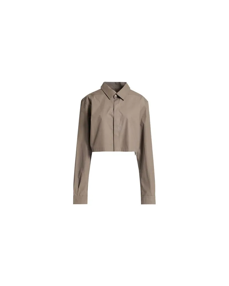 Rick Owens TOPS - Hemdenauf YOOX.COM Hellbraun