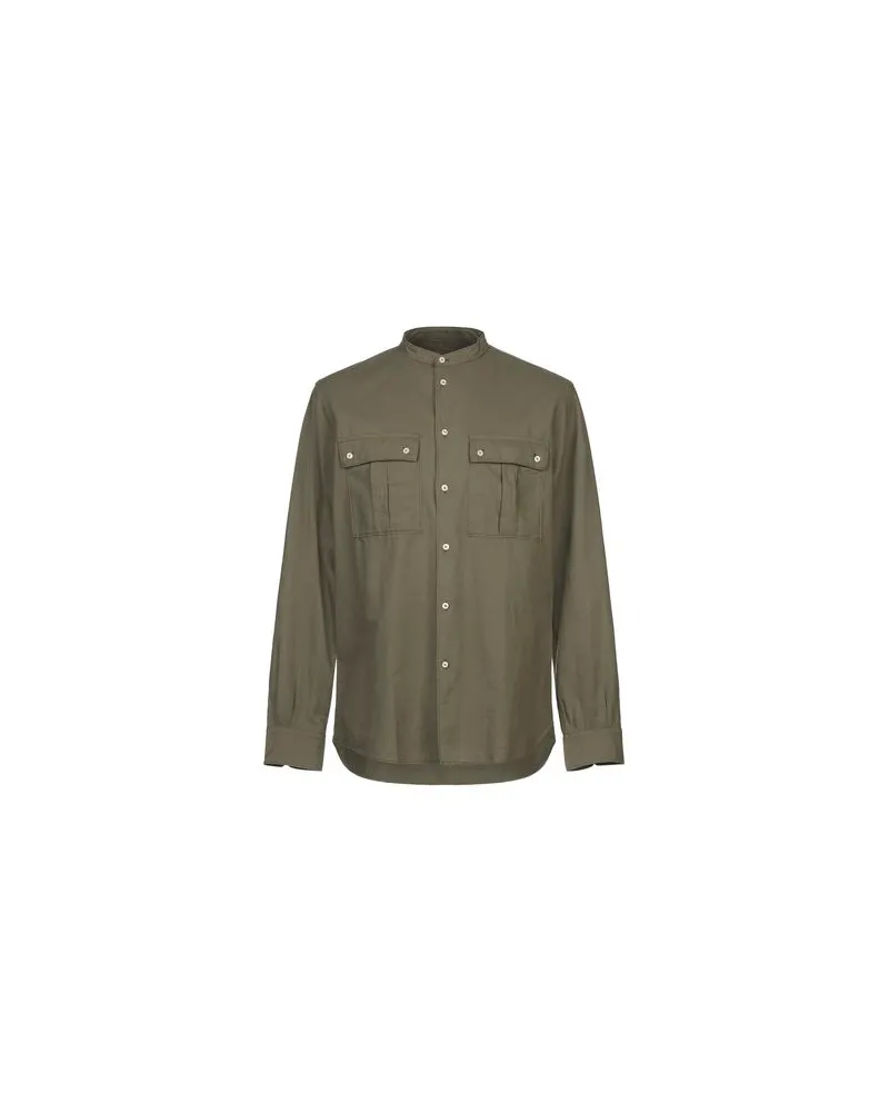 Paolo Pecora Milano TOPS - Hemdenauf YOOX.COM Militärgrün