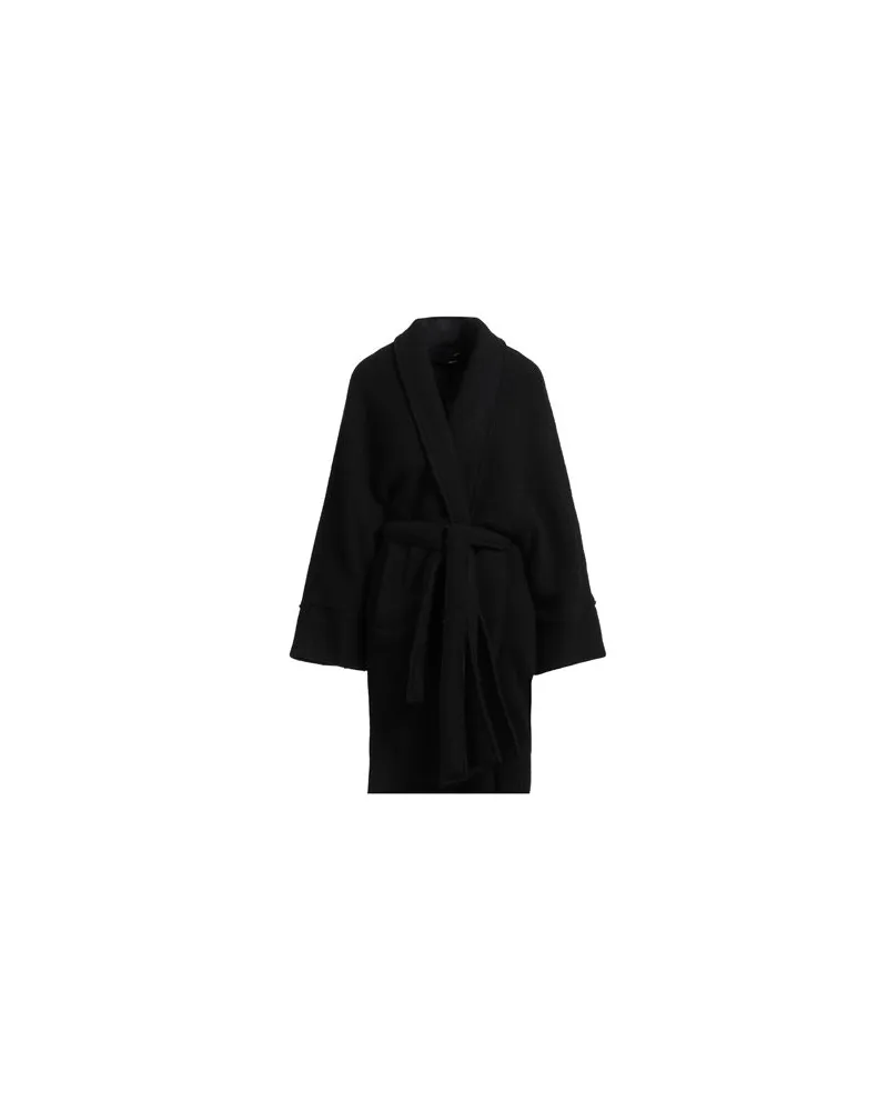Isabel Benenato JACKEN & MÄNTEL - Mäntelauf YOOX.COM Schwarz