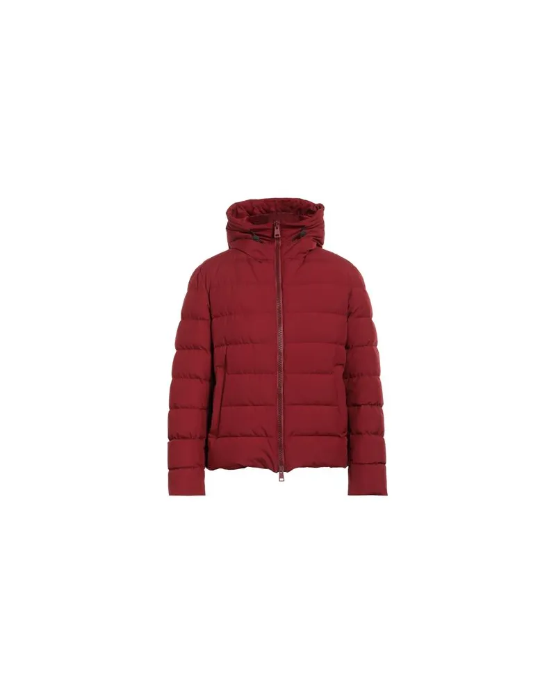 Herno JACKEN & MÄNTEL - Pufferjacken & Daunenjackenauf YOOX.COM Ziegelrot