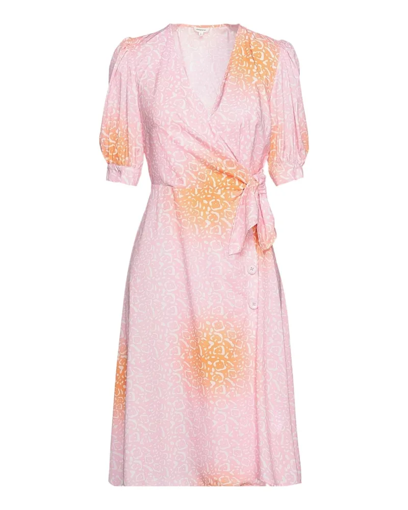 Manoush Midi-Kleid Rosa