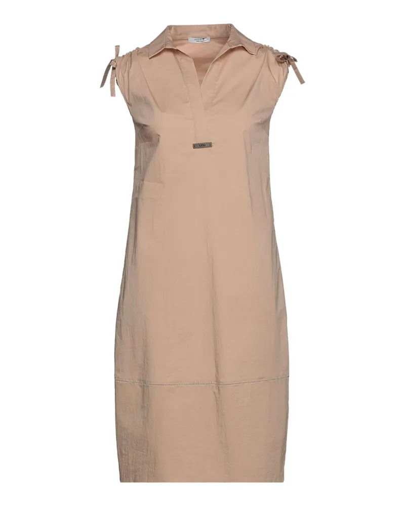 Peserico Midi-Kleid Beige