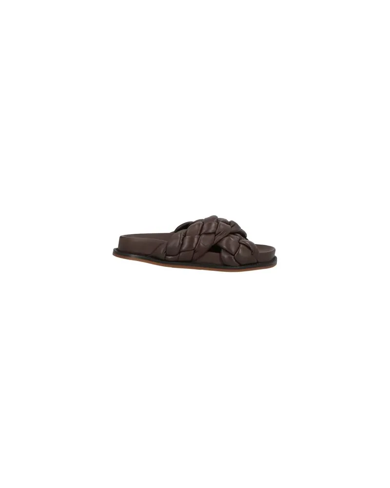 Fabiana Filippi SCHUHE - Sandalenauf YOOX.COM Schokobraun