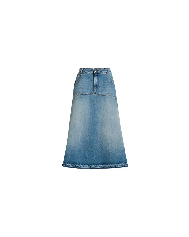ba&sh HOSEN & RÖCKE - Jeansröckeauf YOOX.COM Blau