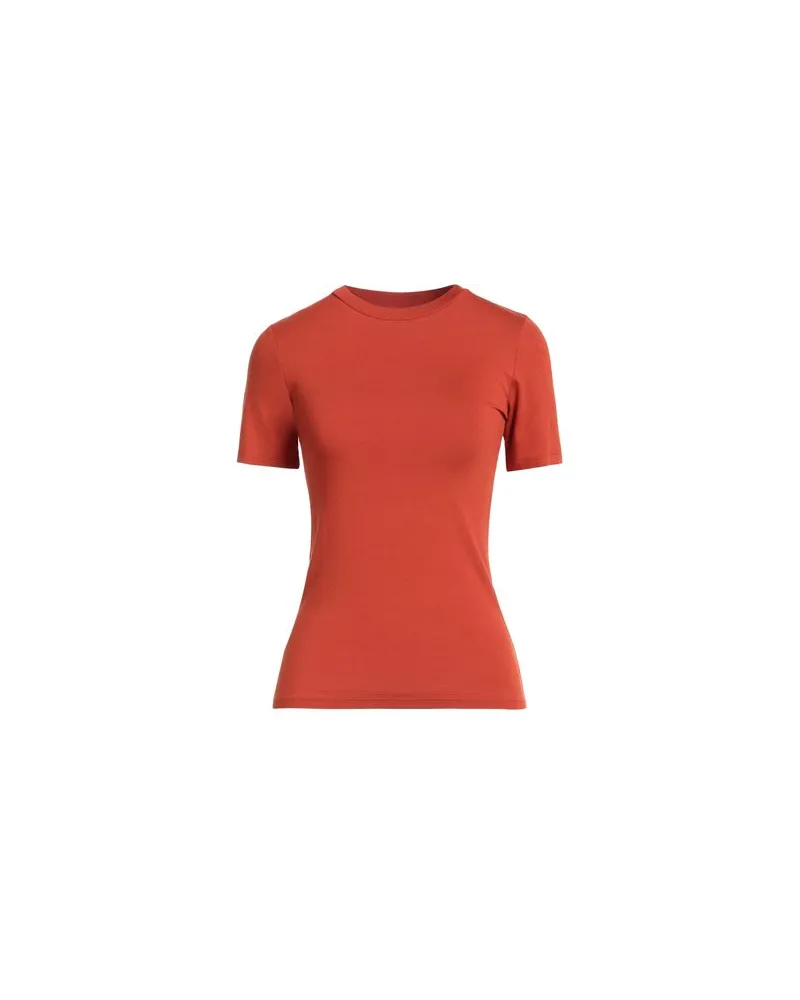 Patrizia Pepe TOPS - T-shirtsauf YOOX.COM Rostrot